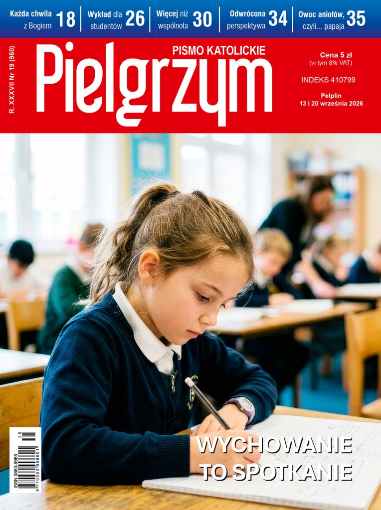ilustracja najnowszego numeru periodyku Pielgrzym